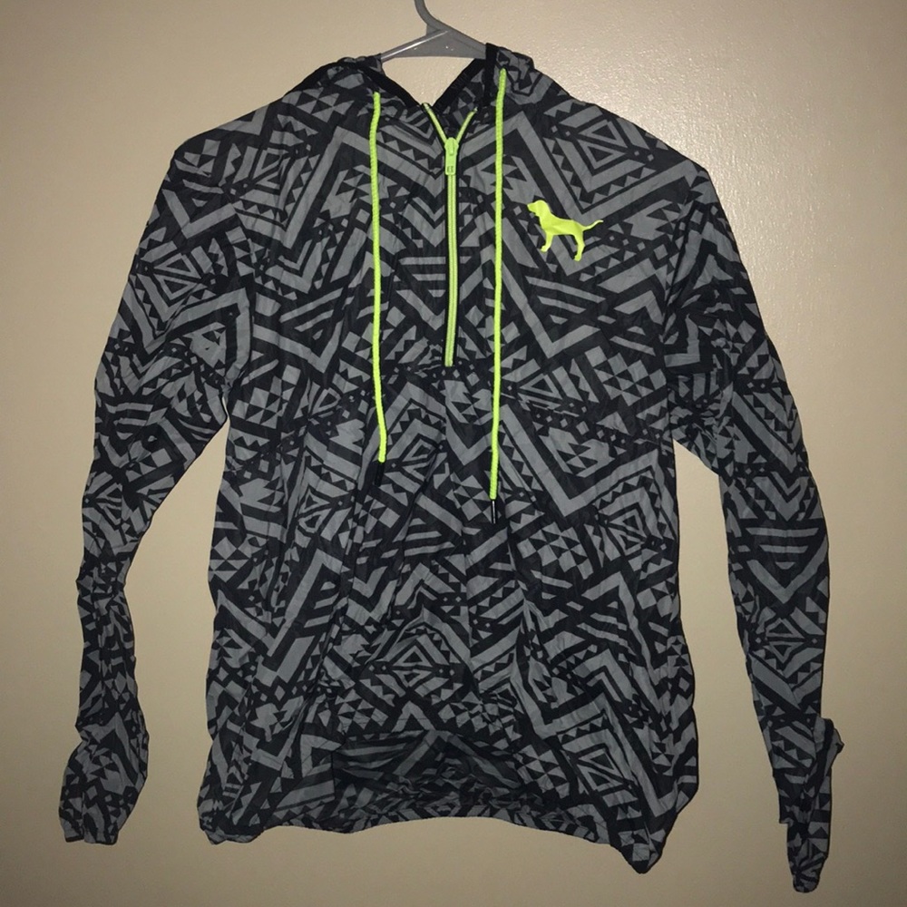 VICTORIA SECRET PINK windbreaker hoodie